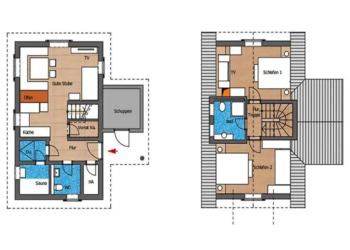 Ferienhaeuser, Harz 度假居